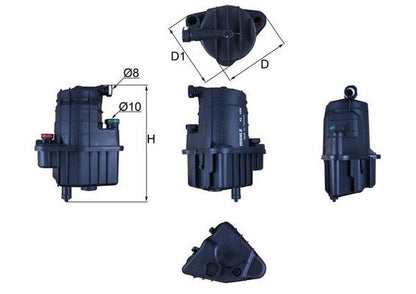 MAHLE KL 469 Filtru combustibil