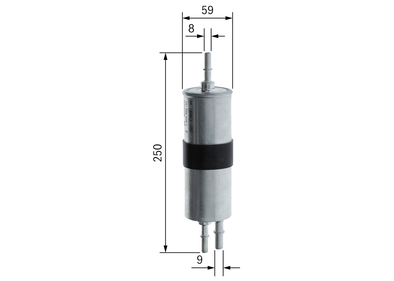 BOSCH F 026 403 754 Filtru combustibil