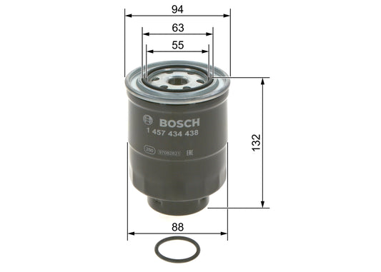 BOSCH 1 457 434 438 Filtru combustibil
