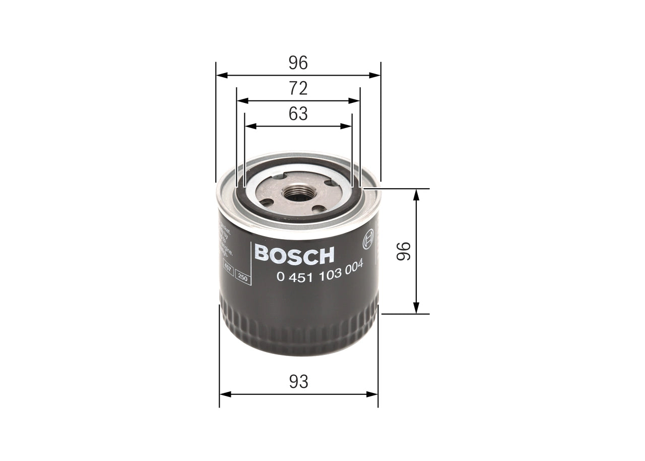 BOSCH 0 451 103 004 Filtru ulei