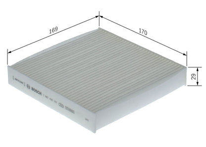 BOSCH 1 987 435 161 Filtru, aer habitaclu