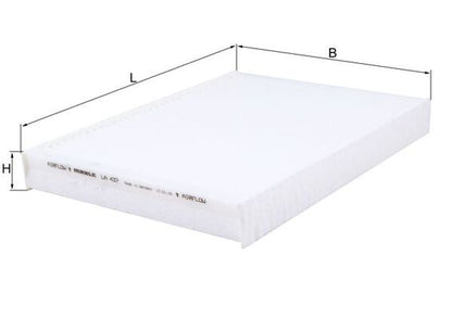 MAHLE LA 437 Filtru, aer habitaclu