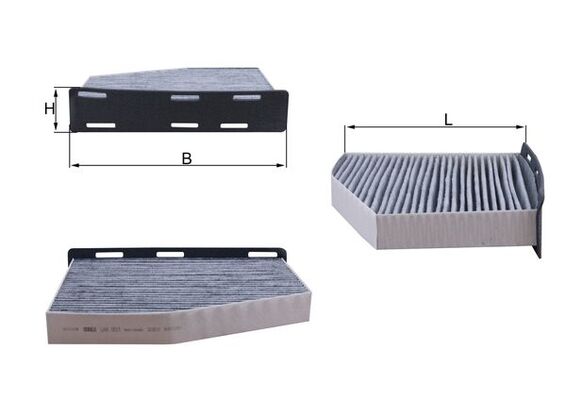 MAHLE LAK 181/1 Filtru, aer habitaclu