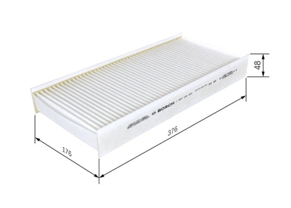 BOSCH 1 987 432 206 Filtru, aer habitaclu