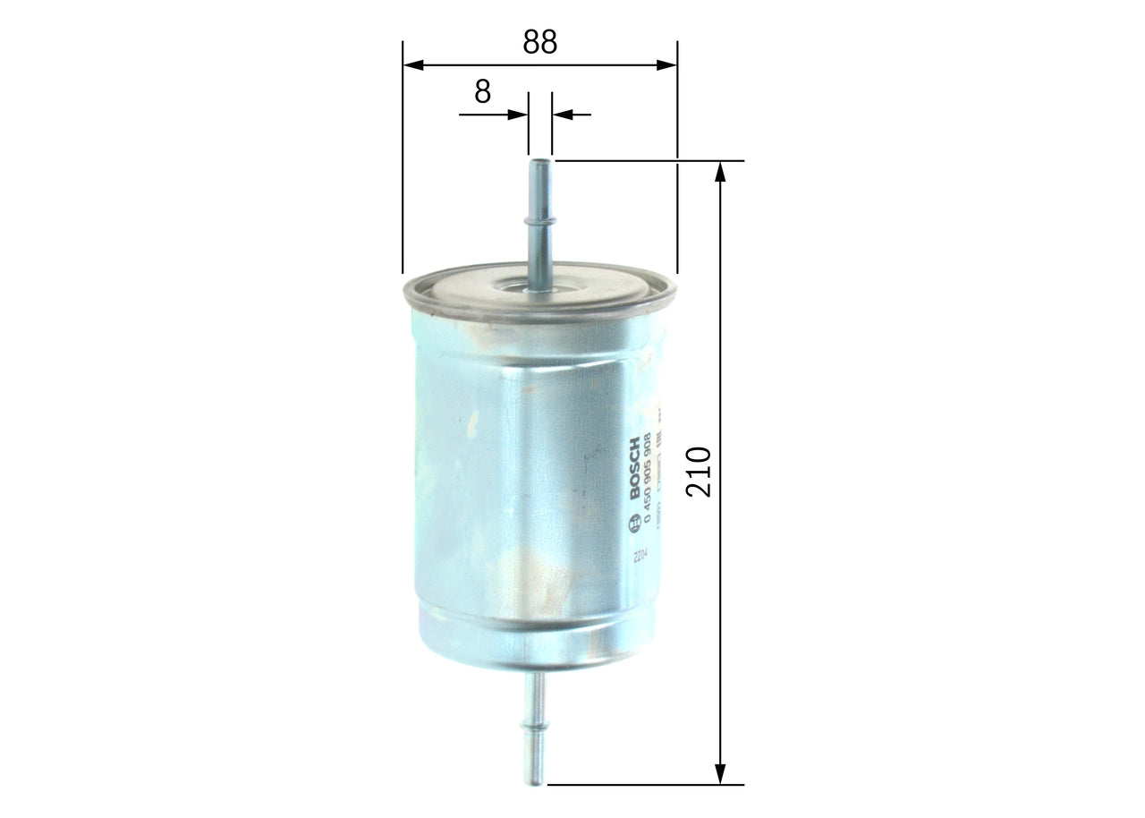 BOSCH 0 450 905 908 Filtru combustibil