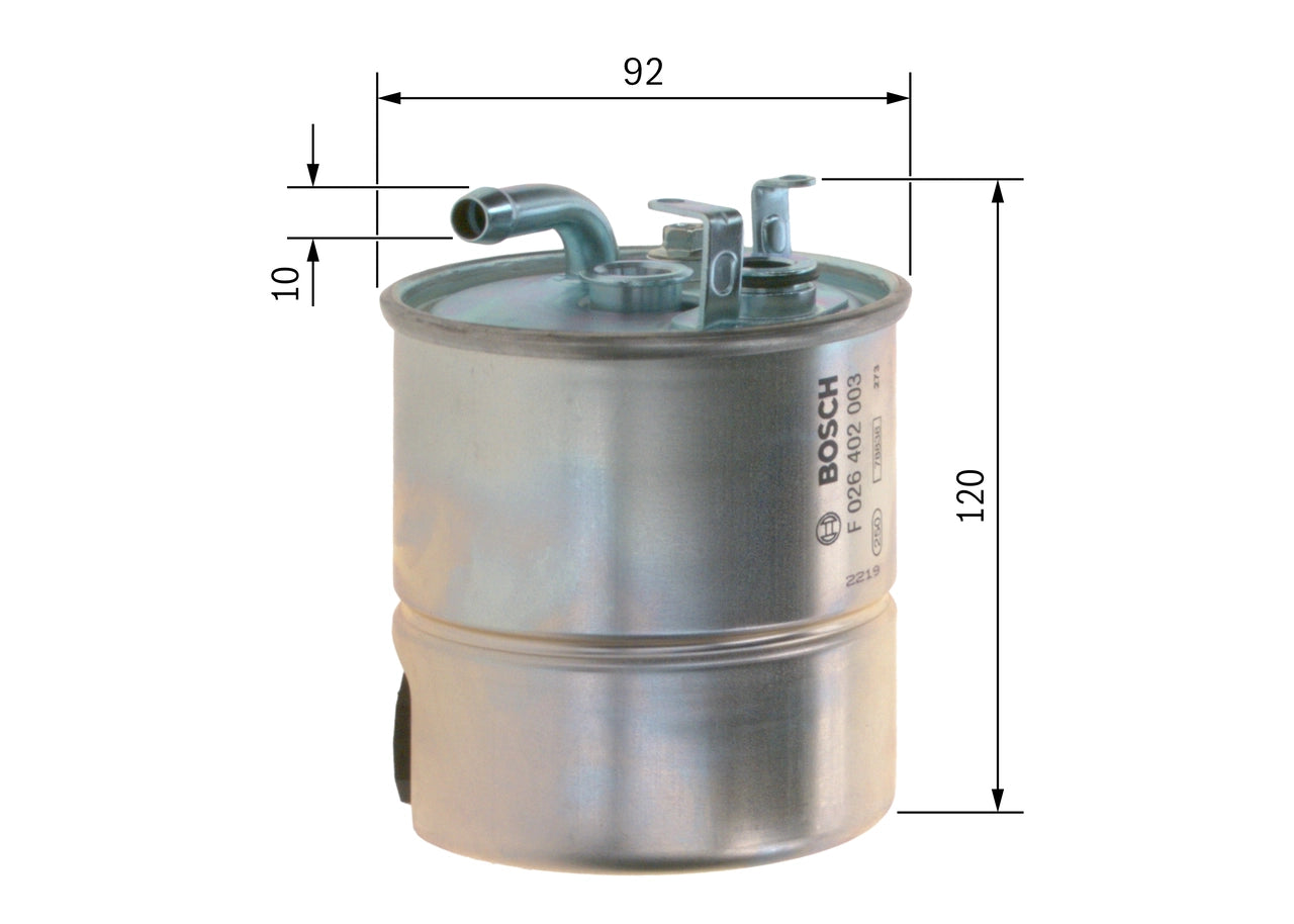 BOSCH F 026 402 003 Filtru combustibil