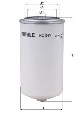 MAHLE KC 543 Filtru combustibil