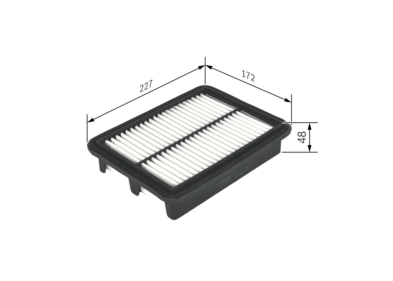 BOSCH F 026 400 457 Filtru aer