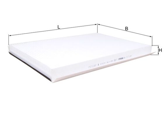 MAHLE LA 81 Filtru, aer habitaclu