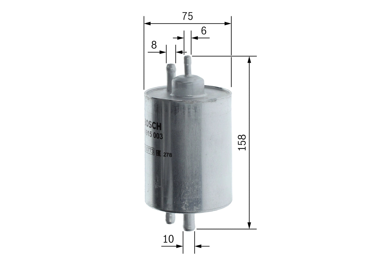 BOSCH 0 450 915 003 Filtru combustibil