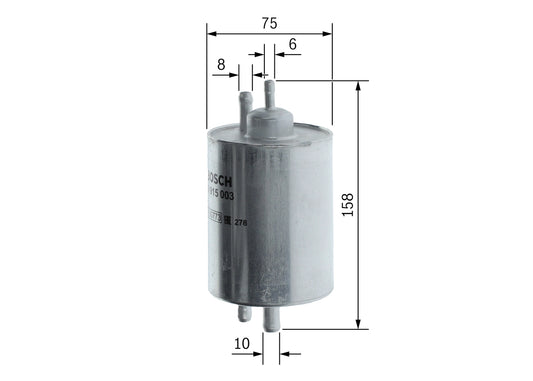 BOSCH 0 450 915 003 Filtru combustibil