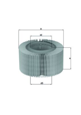 MAHLE LX 578 Filtru aer