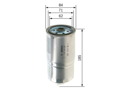 BOSCH 1 457 434 293 Filtru combustibil