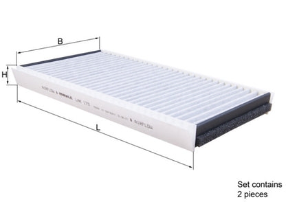 MAHLE LAK 173/S Filtru, aer habitaclu