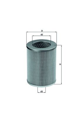 MAHLE LX 300 Filtru aer