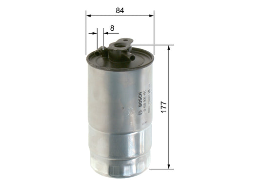 BOSCH 0 450 906 451 Filtru combustibil