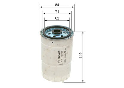 BOSCH 1 457 434 106 Filtru combustibil