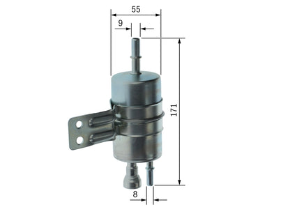 BOSCH F 026 403 761 Filtru combustibil
