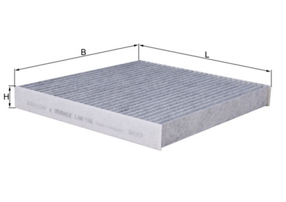 MAHLE LAK 158 Filtru, aer habitaclu