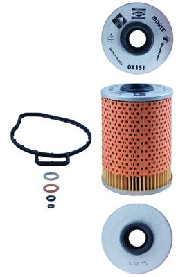 MAHLE OX 151D Filtru ulei