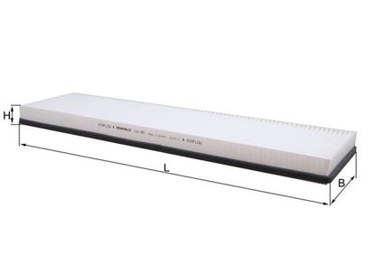 MAHLE LA 85 Filtru, aer habitaclu