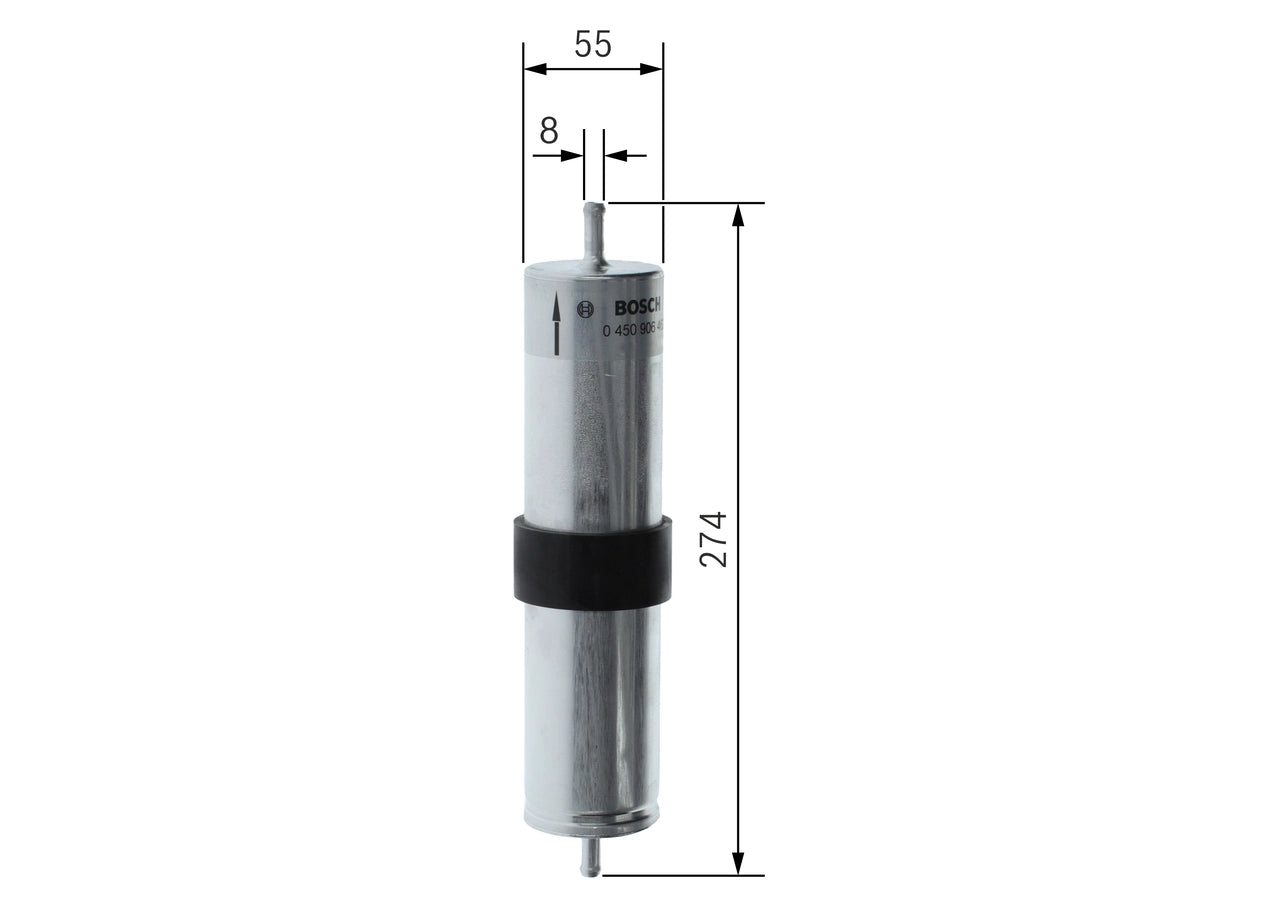 BOSCH 0 450 906 462 Filtru combustibil