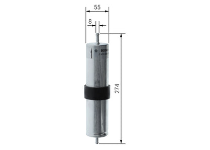 BOSCH 0 450 906 462 Filtru combustibil