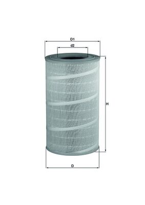 MAHLE LX 712 Filtru aer