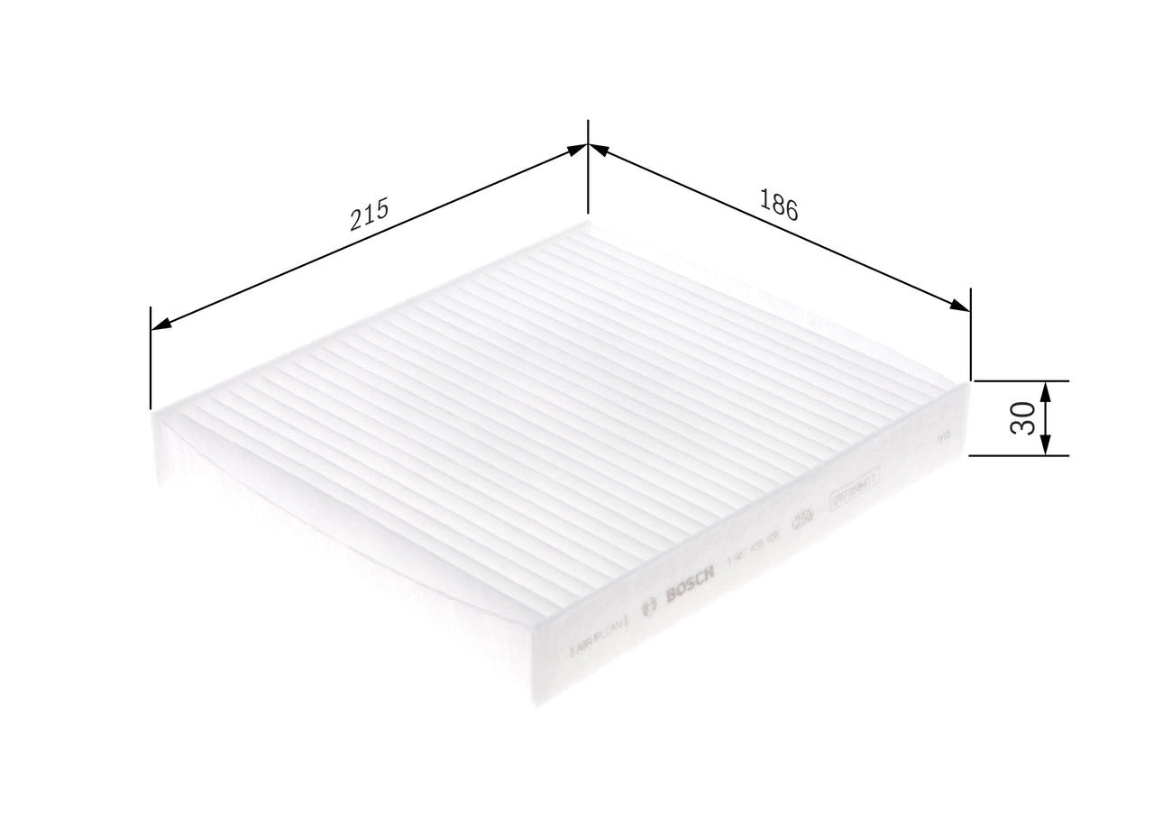 BOSCH 1 987 435 108 Filtru, aer habitaclu