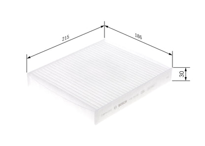 BOSCH 1 987 435 108 Filtru, aer habitaclu