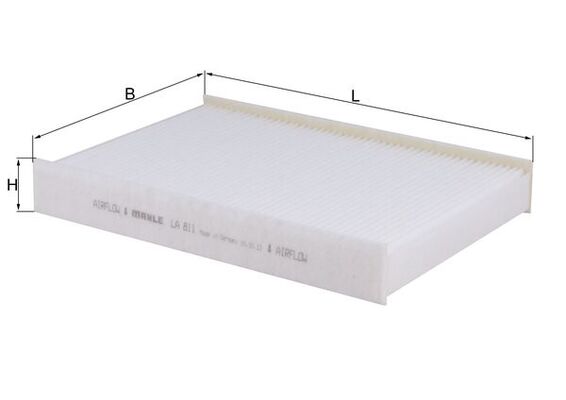 MAHLE LA 811 Filtru, aer habitaclu