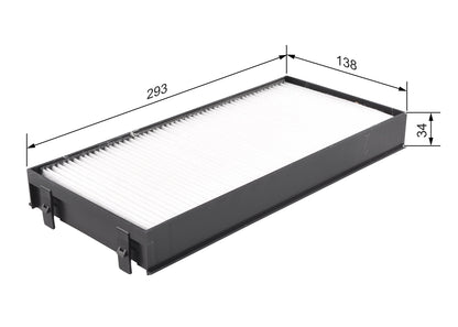 BOSCH 1 987 432 219 Filtru, aer habitaclu