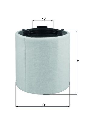 MAHLE LX 2831 Filtru aer