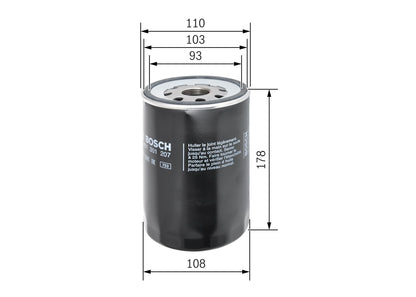 BOSCH 0 451 301 207 Filtru ulei