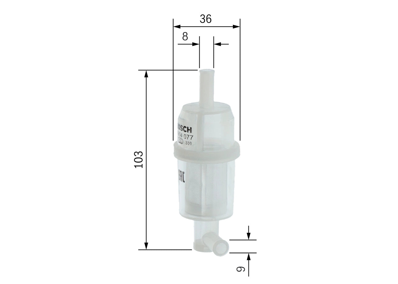BOSCH 0 450 904 077 Filtru combustibil