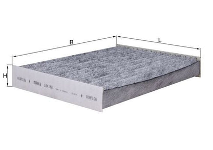 MAHLE LAK 891 Filtru, aer habitaclu