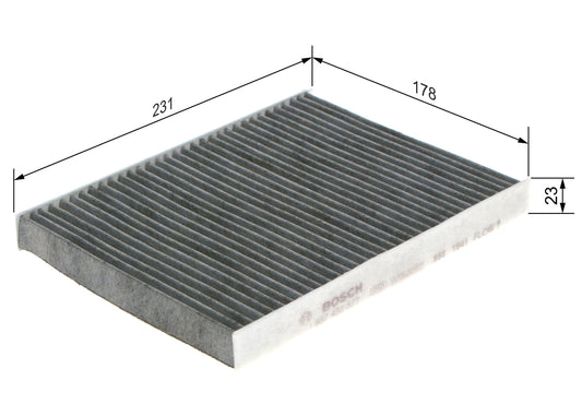 BOSCH 1 987 432 377 Filtru, aer habitaclu