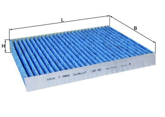 MAHLE LAO 182 Filtru, aer habitaclu