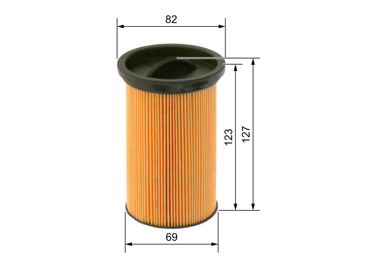 BOSCH 1 457 431 708 Filtru combustibil