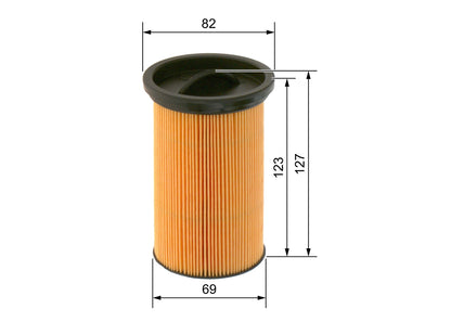 BOSCH 1 457 431 708 Filtru combustibil