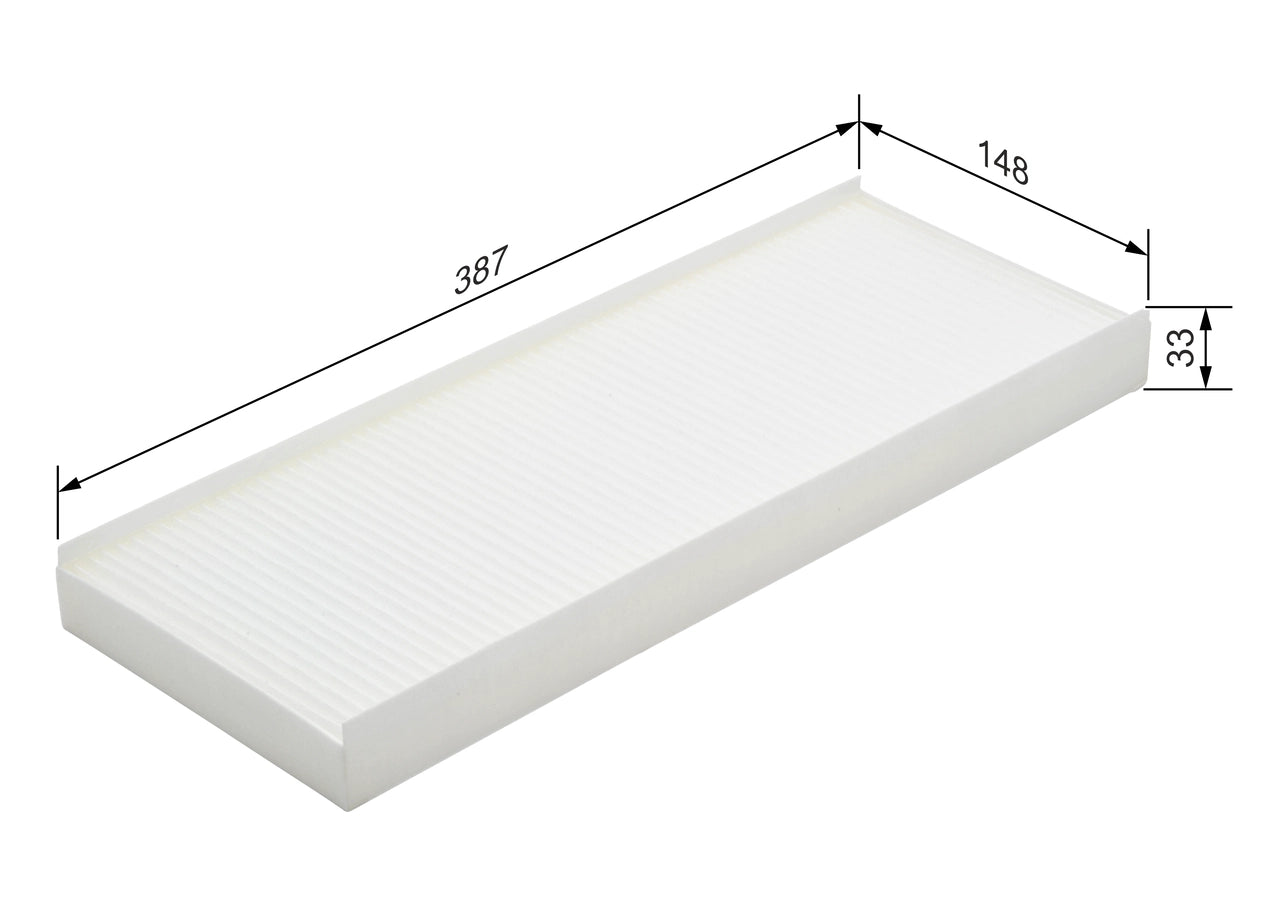 BOSCH 1 987 432 017 Filtru, aer habitaclu