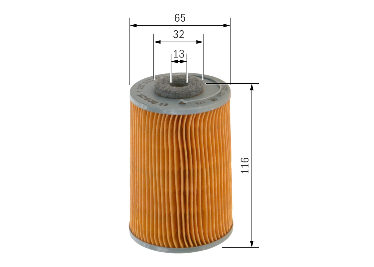 BOSCH 1 457 431 261 Filtru combustibil