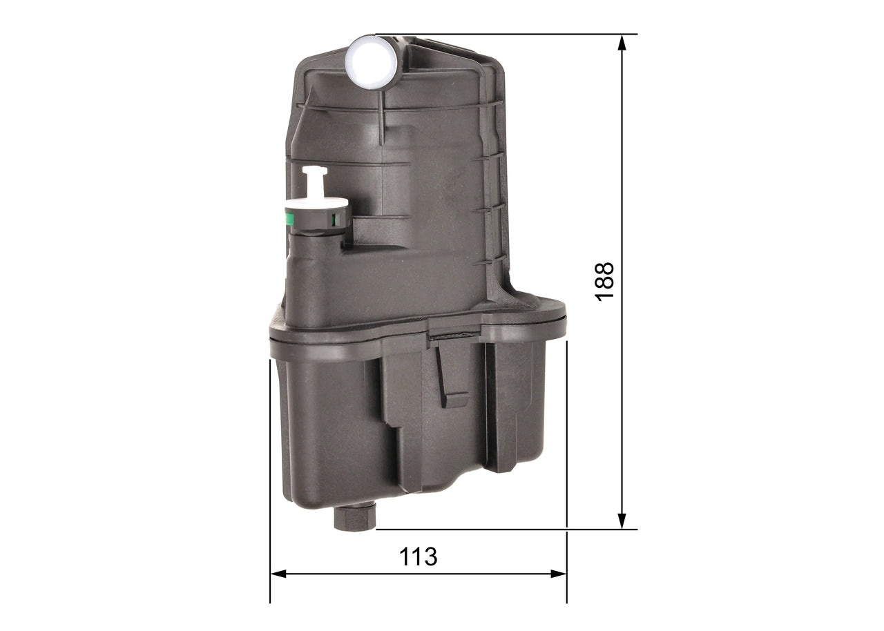 BOSCH 0 450 907 015 Filtru combustibil