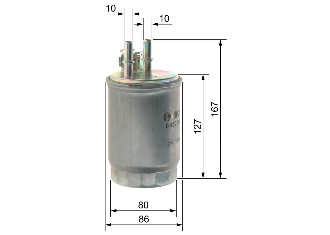 BOSCH 0 450 906 357 Filtru combustibil