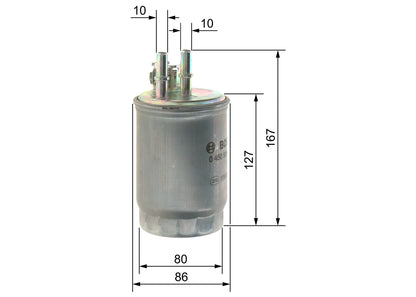 BOSCH 0 450 906 357 Filtru combustibil