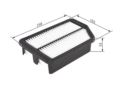 BOSCH F 026 400 228 Filtru aer