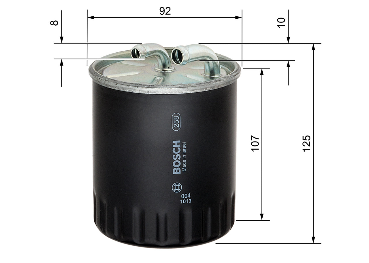 BOSCH 1 457 434 437 Filtru combustibil