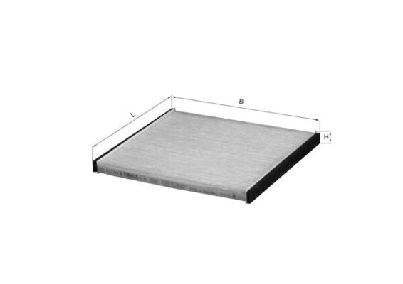 MAHLE LA 109 Filtru, aer habitaclu