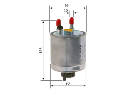 BOSCH F 026 402 856 Filtru combustibil