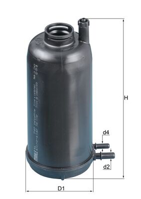 MAHLE KL 707D Filtru combustibil